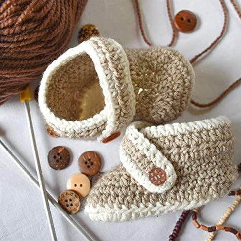 Mandala Crafts Large Wooden Buttons for Crafts – Carved Wood Buttons – Assorted Craft Buttons for Sweaters Decorative Buttons Sewing...