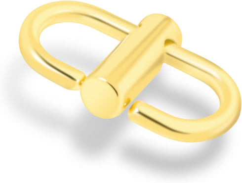 CooBigo 6 PCS Bag Chain Shortener Clip Adjustable Metal Buckles, Chain Shortener for Purse Chain Strap Clip Handbags Buckle Clasp Hardware Making ...