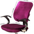 Stretch Spandex Velvet Computer Office Chair Covers, Removable Washable Universal Chair Slipcovers for Hotel Home Bar Wedding Party Decor (Chair S...