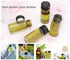 10ml Amber Glass Bottles for Essential Oils, Chemistry Lab Chemicals, Colognes & Perfumes (10 Pieces)...