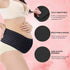 Belly Band for Pregnancy Maternity Belt Pregnancy Support Belt Bump Band Abdominal Brace Belt - Relieve Lower Back, Pelvic and Hip Pain (Black/One...