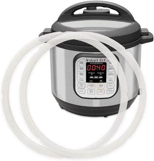 Sealing Ring for 6 Qt Instant pot Replacement Silicone Gasket Seal Rings for Instapot 6 Quart 2pcs Sealer Accessories Parts for Insta Pressure Coo...