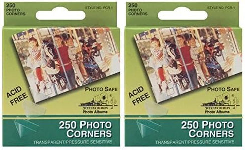 Pioneer Photo Albums PCR1 Photo Corners 250 Count (Pack of 2)...