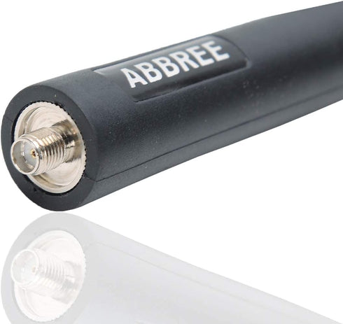 ABBREE SMA-Female Dual Band 144/430Mhz Foldable 72CM/28.3 Inch Length CS Tactical Antenna for Baofeng UV-5R BF-F8HP Pro 5RM K5PLUS UV-82 BF-888S G...