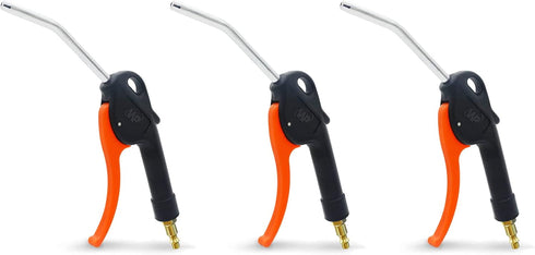 WORKPAD 3 PCS Air Duster Blow Gun,1/4" BrassAir Inlet, Air Compressor Accessories Dust Cleaning Tool, Adapt To Car Clean,Iron Filings Cleaning...