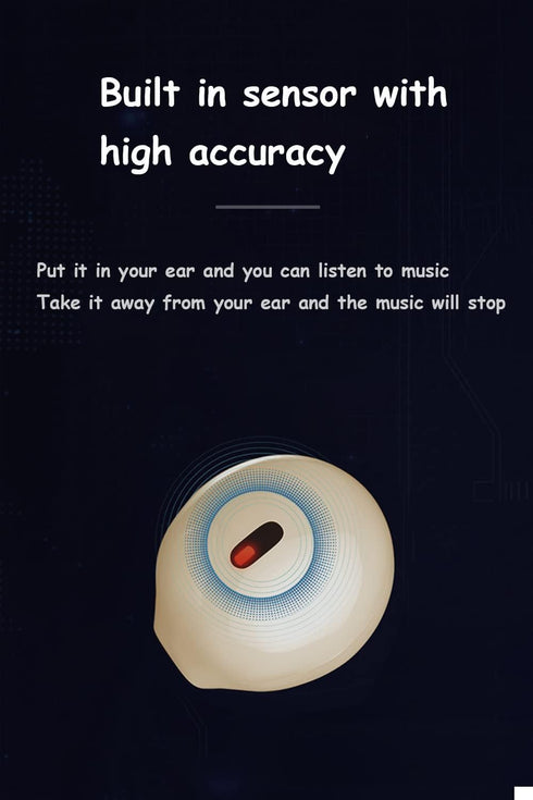 Invisible Earbuds Small Mini Hidden Earbuds for Work, Sleep, Music (Nude)...