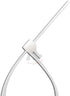 Superun Releasable Zip Ties 8 Inch, 50 Lbs Tensile Strength Wire Ties (Reusable Cable Ties) Pack of 100 White...