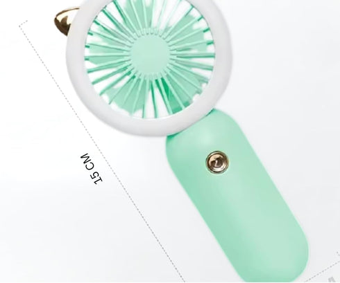 Mini Handheld Fan (Blue), 5.9...