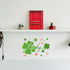 2Pcs 11x8.5inch Saint Patrick's Day Silk Screen Stencils, Lucky Four-leaf Clovers Self-Adhesive Stencils Reusable Silkscreen Mesh Stencils for Pri...