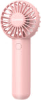 Handheld Fan Mini Portable Fan USB Rechargeable Battery Fan 3 Speeds Powerful Personal Fan Cute Small Cooling Fan with Base Lanyard for Eyelash Ma...