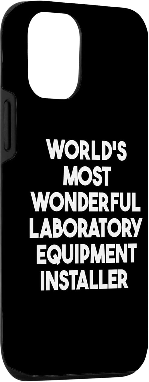 iPhone 14 Pro World's Most Wonderful Laboratory Equipment Installer Case...