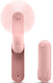 Handheld Fan, Portable Mini Fan 1800mAh USB Rechargeable, Max 12H Runtime, Battery Operated Pocket Fan, Personal Makeup Lash Fans, Gifts for Women...