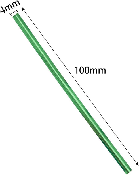 800pcs 4" Metallic Twist Ties(Green) for Bakery, Candy Bags, Coffee Bags, Goodie Bags...