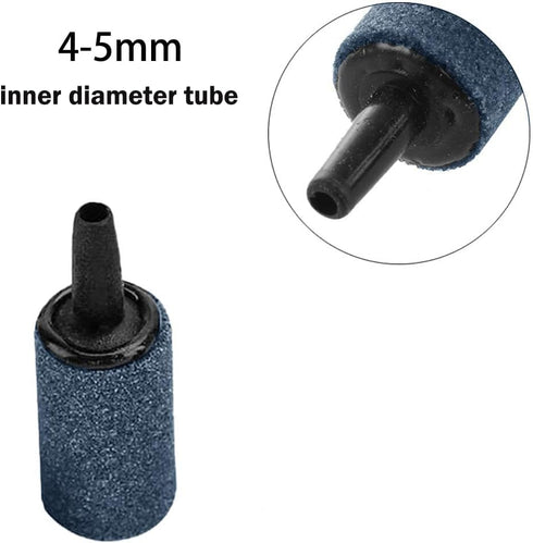 50 Pack 1 Inch Air Stone, Fine Aquarium Air Stones, Cylinder Bubble Diffuser Airstone Fish Tank Bubbler Air Pump Accessories for Aquariums Hydropo...