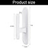 4 Pieces Cord Safety Blind Pull Cord Twister Window Cord Wrap Cleats Blind Cord Holder Curtain Cord Wind Up Baby Child Proofing Window Gate Safety...
