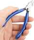Jeanoko 4inch Electrical Wire Pliers Chrome Vanadium Steel Side Cutting Nippers Wire Cable Cutters Flush Pliers Diagonal Plier for Cutting Wire El...