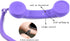 Retro 3.5mm Telephone Handset Cell Phone Receiver Mic Microphone Speaker for iPhone iPad Mobile Phones Cellphone Smartphone (Purple)...