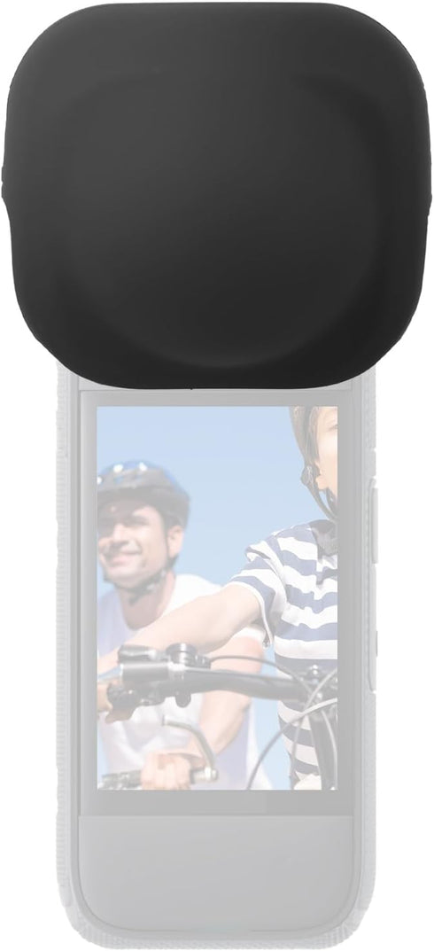 Silicone Lens Cover for Insta360 x4 Accessories, Protective Lens Cap Action Camera Lens Protector Flexible Lens Guard Accessories (Black)...
