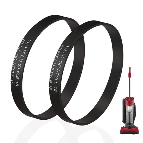 Replacement Belts for Dirt Devil Style 15 Dynamite and Power Express Upright Vacuum, Replace Parts 1SN0220001 & 3SN0220001 (Pack of 2)...
