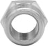 Joywayus 2PCS 1/2 G Male to 3/8 Compression Female Thread Bushing Pipe Fitting, Nickel Plated Brass Reducer Faucet Connector Water Hose Adapter, S...