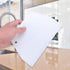 Luckycivia 3-Piece Trapezoidal Plastic Scraper - Multi-Function Kitchen Tool for Pizza Dough, Pastry, Cake (White)...