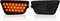 LED Amber Side Marker Lights Lamps Fit for Chevy Cruze 2011-2015, Driver and Passenger Side Front Bumper Lamps, Smoked Lens Sidemarkers, 2 Pcs...