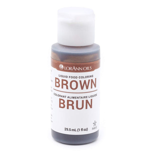 LorAnn Brown Liquid Food Color, 1 ounce squeeze bottle...