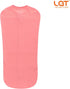 LAT Baby Sleep Sacks Cotton Breathable Swaddle Blankets for Summer 0-3 3-6 Months Baby Transition Sleep Bag (Pink, Medium)...