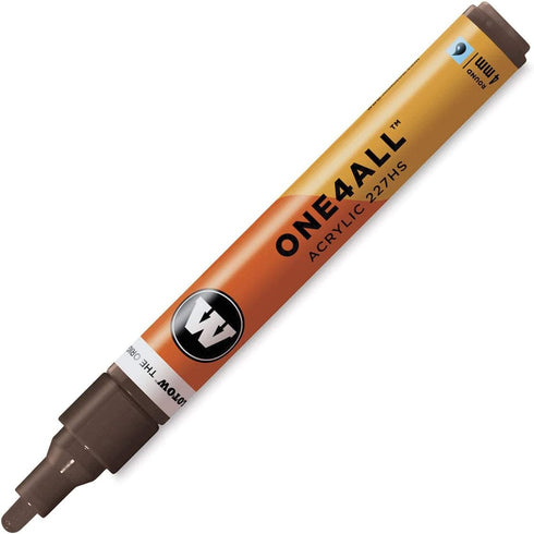 MOLOTOW ONE4ALL Acrylic Paint Marker, 4mm, Hazelnut, 1 Each (227.210)...