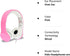 Children Kids Children's Volume Limited Headphones for Kids Foldable (Pink)...
