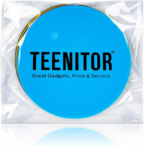 Teenitor 10PCS Rubber Jar Gripper Pads Multi-purpose Gar Opener Gripper Pad Bottle Gripper Opener for Seniors Kids Women Kitchen Coasters Round, 4...