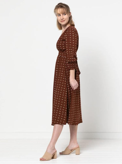 Style Arc Sewing Pattern - Philomena Woven Dress (Sizes 10-22)...