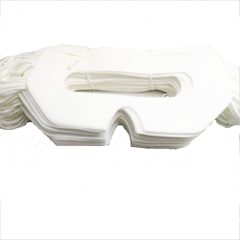 100 Pack White Disposable VR Face Covers Sanitary VR Mask Pads Covers for HTC Vive/PS VR/Gear VR/Oculus Rift...