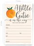 Little Cutie Baby Shower Invitations (20 Count) With Envelopes - Gender Neutral or Girl Baby Shower...