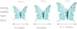 Cheerland Butterfly Wall Decor 3D Butterflies Decals Mural Teal Room Stickers Removable Turquoise Decorations for Girl Bedroom Home Decor Wedding ...