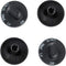 Assollve (4-Pack 71001641 Replacement Range Burner Control Knobs, Compatible with Jenn Air May-tag Part Number 71001641 AP4088491 PS2077264 WP71001641
