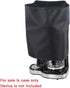 Hermitshell Dust Proof Cover with Soft Velvet Lining for Hamilton Beach 49980A Single Serve Coffee Brewer and Full Pot Coffee Maker ?Black?...