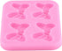 Bows Silicone Mold Mini Bow Fondant Molds Cartoon Butterfly Tie Edible Cartoon Cake Molds For Cake Decorating Cupcake Topper Chocolate Candy Gum P...