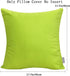 Thmyo 4-Pack 100% Cotton Comfortable Solid Decorative Throw Pillow Case, Square Cushion Cover Pillowcase Sublimation Blank Pillow Covers DIY Throw...