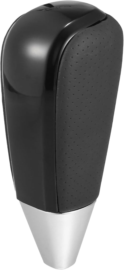Automatic Transmission Gear Shift Knob for Toyota Land Cruiser 2008-2017 Black Cover Black Faux Leather Perforated...