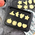 Small Baking Sheet 2 Pack, Shinsin 8 Inch Nonstick Baking Pans for Oven w/Rimmed Border, Professional Reusable Baking Trays for Toaster Oven Repla...