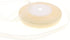 Dxeud Sheer Organza Ribbon (Cream, 3/8" x 50 Yards)...