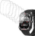 Screen Protector Compatible with Bgulong H22 2.02” Rugged Smart Watch, Soft TPU, 6 pieces, Bubble Self-healing...