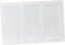 EUROPLAST 12x8 inch Vent Cover with Screen Mesh - White Register Vent Cover - Metal Air Return Grill - HVAC Vent Register for Home Improvement - C...
