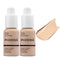 2 Pack PHOERA Foundation, Flawless Soft Matte 24HR Oil Control Full Coverage Foundation Makeup for Women.102 Nude-30m...
