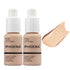 2 Pack PHOERA Foundation, Flawless Soft Matte 24HR Oil Control Full Coverage Foundation Makeup for Women.102 Nude-30m...