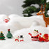 Snow White Polyester Blanket - 32" x 40" (1 Pc) | Luxurious Fluff for Winter Decor, Crafts & Displays...