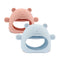 Baby Teether Toy, 2pk Food Grade Silicone Teething Toys for 3-12 Months, BPA Free, Cute Bear Design for Soothing Gums, Easy to Hold...