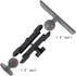 5.9" Aluminum Alloy Double Socket Arm for 1.5" / 38mm Ball Accessories, Compatible with RAM Mount C Size Ball Components...