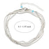 Boho Anklets Silver Layered Ankle Bracelets Turquoise Beach Foot Jewelry Adjustable for Women and Girls...